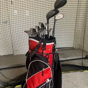 Golf bag and putter set